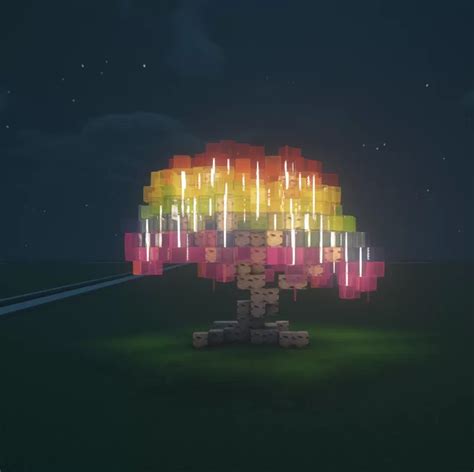 Rainbow Tree Minecraft Map