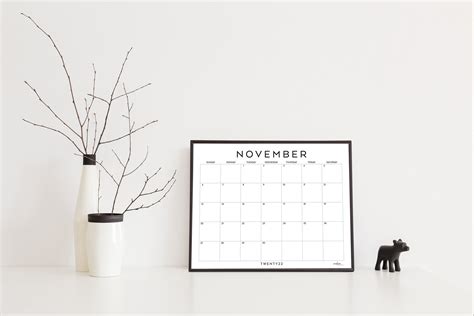 2021 22 Printable Calendar 2021 22 Wall Calendar 2021 22 Etsy