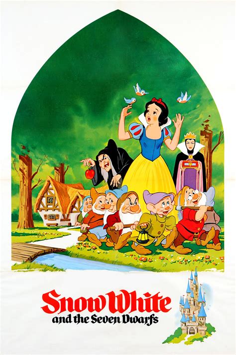 Snow White And The Seven Dwarfs Poster Classic Disney Photo