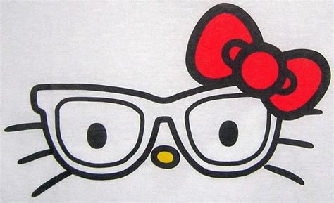 how to draw a hello kitty nerd