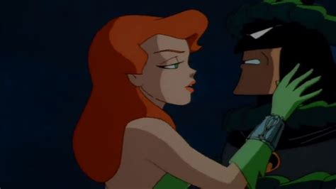Batman And Poison Ivy Kiss Youtube
