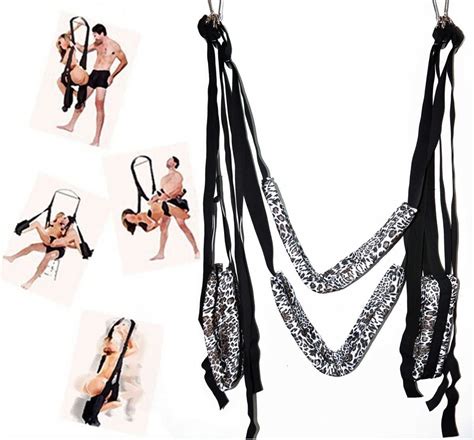360 Degree Leopard Print Spinning Hanging Sex Furniture Collection