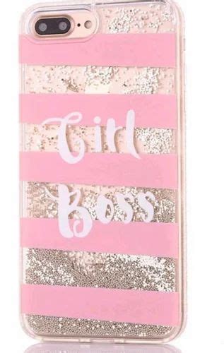 Rose Gold Girl Boss Glitter Iphone Mobile Cover At Rs 750piece In