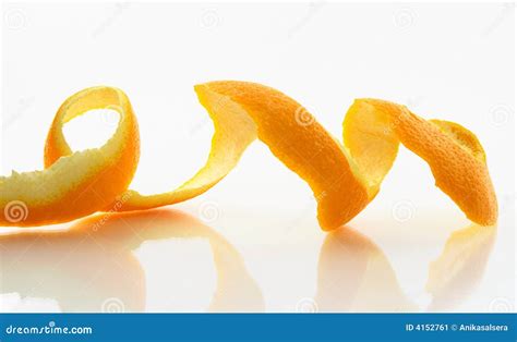 Peeled Skin Of An Orange Stock Image Image Of Satsuma 4152761