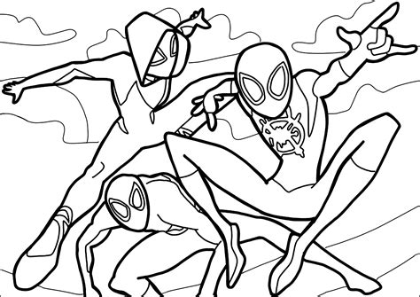Spider Man Coloring Pages for Children