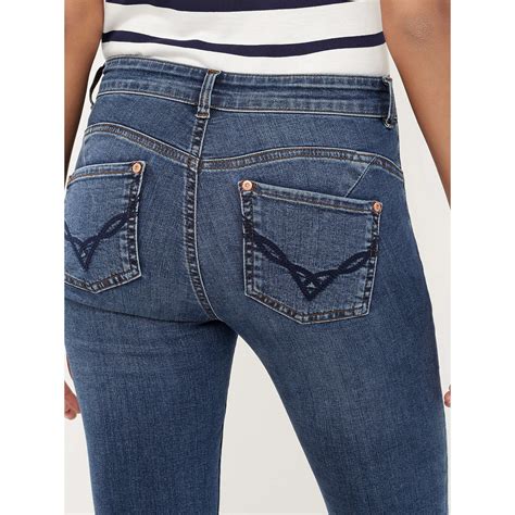 Oasis Premium Skinny Cherry Jeans Denim At John Lewis