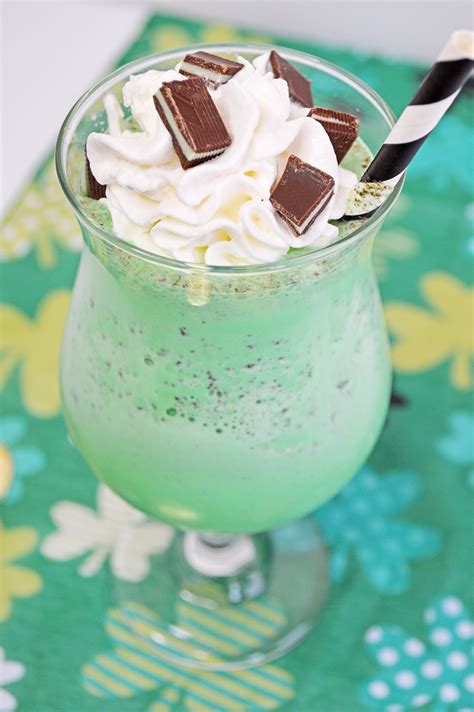 Shamrock Shake Recipe Mint Chocolate Chip Milkshake