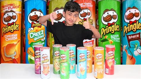 I Bought Every Flavor Of Pringles At The Store Taste Testing All Of