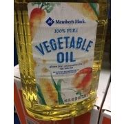 Member's Mark Vegetable Oil: Calories, Nutrition Analysis & More | Fooducate