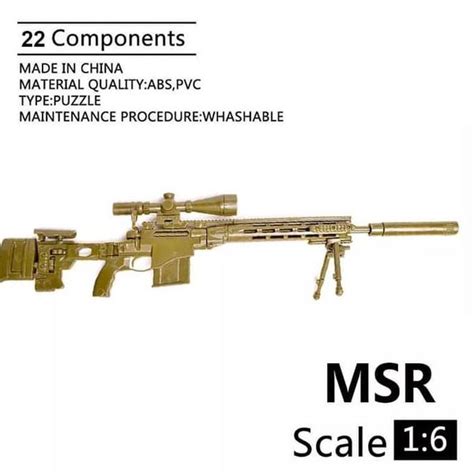 Jual Terlaris Sniper Rifle Remington Msr Weapon Model 16 Senjata