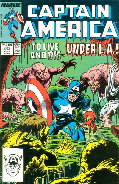 Gcd Cover Captain America 329 Captain America Comic Captain