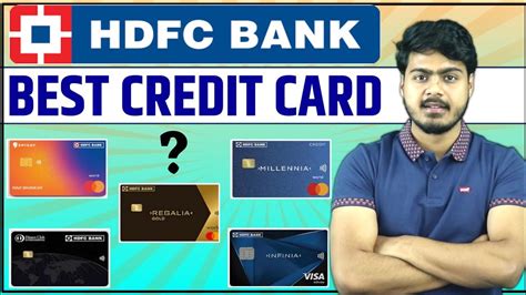 Best Hdfc Bank Credit Cards Best 5 Hdfc Credit Cards For You Youtube