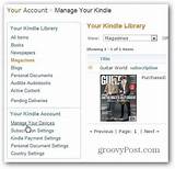 Pictures of Kindle Manage Your Content And Devices