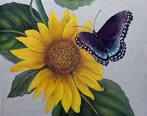 Purple Butterfly Purple And Sunflowers On Pinterest
