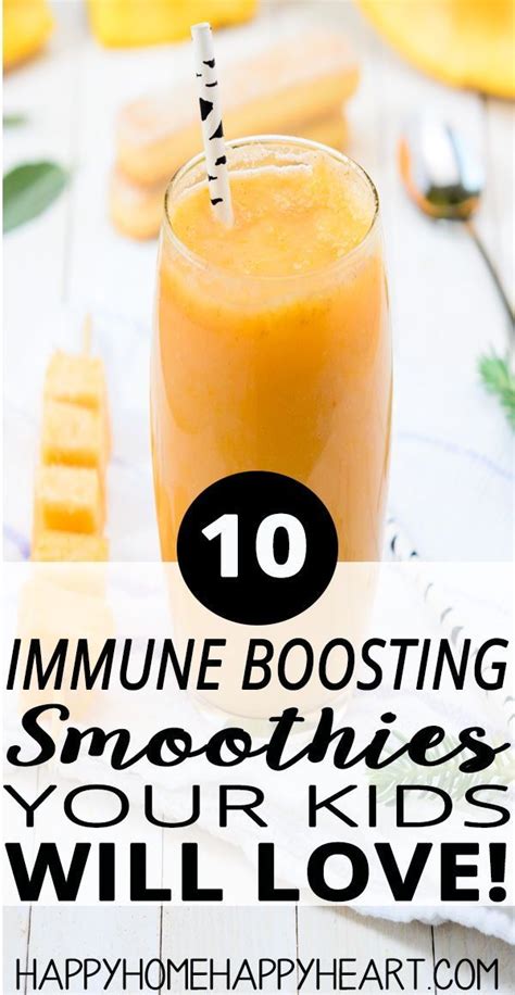 10 Immune Boosting Smoothies That Will Keep You Healthy All Year Long Immune Boosting Smoothie