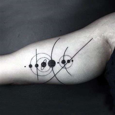 Top 33 Solar System And Planet Tattoo Ideas 2021 Inspiration Guide
