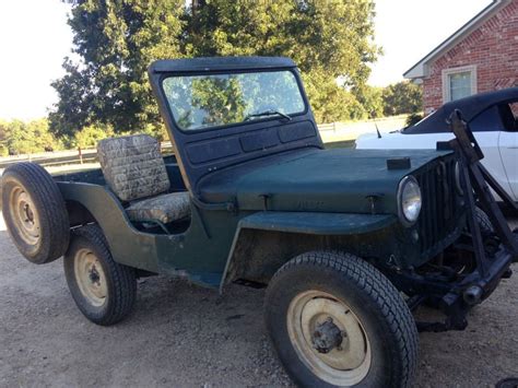 1950 Jeep Willys Cj3a For Sale