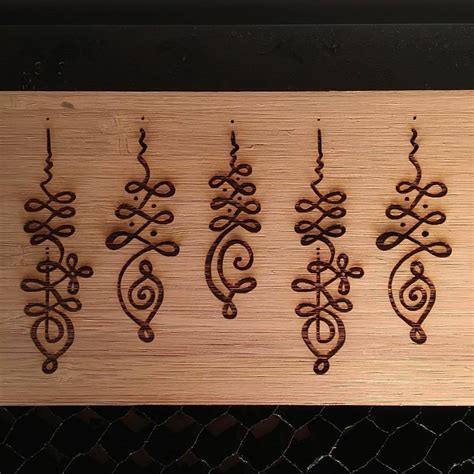 For some, tattoos become a visual testimony of the teachings of buddha. Clear Cut Creation — Unalome designs being etched into ...