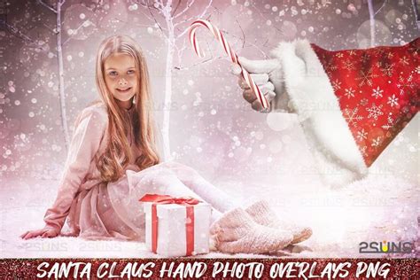 Santa Overlay Christmas Overlay Santa Hand Photoshop Etsy Photoshop