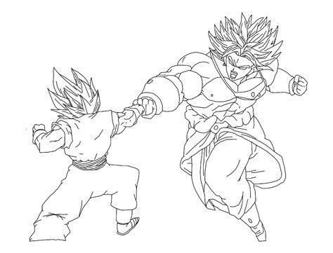 Maybe you would like to learn more about one of these? Broly VS Vegetto by Sasuderuto on DeviantArt