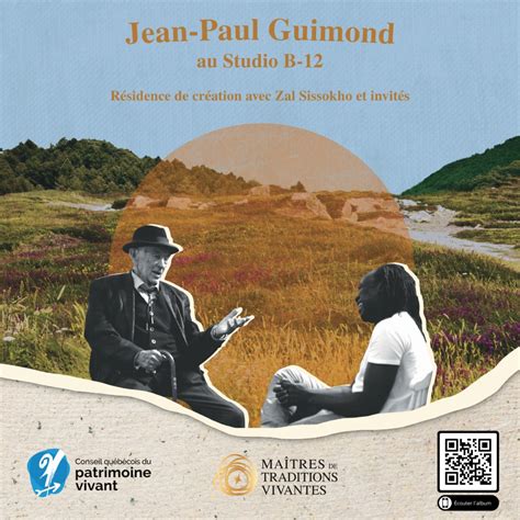 Jean Paul Guimond Maîtres De Traditions Vivantes Conseil Québécois