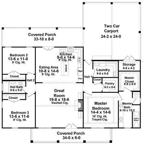 Modern Farmhouse Plan 1800 Square Feet 3 Bedrooms 2 Bathrooms 348