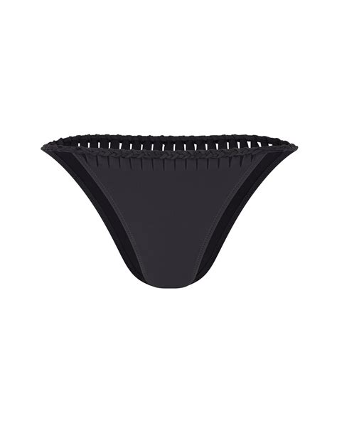 Sofi Bikini Bottom In Black By Agent Provocateur