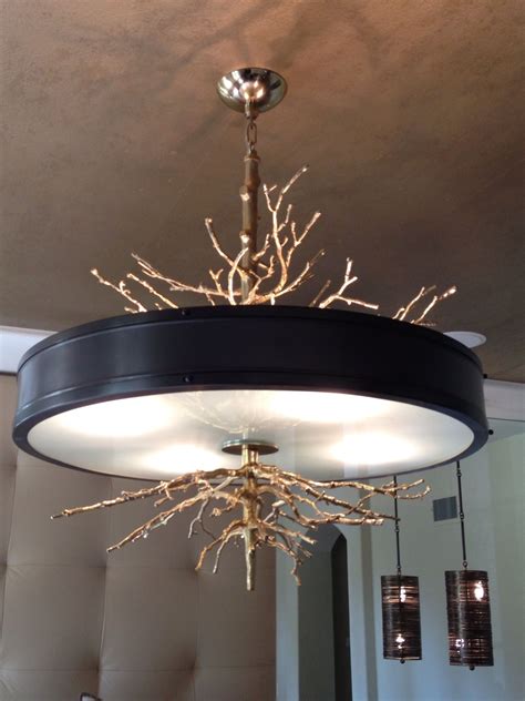 Contemporary And Organic A Very Unusual Chandelier Perfect For A