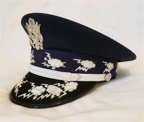 Usaf Airforce Chief Of Staff Military Generals Officers Dress Visor Hat