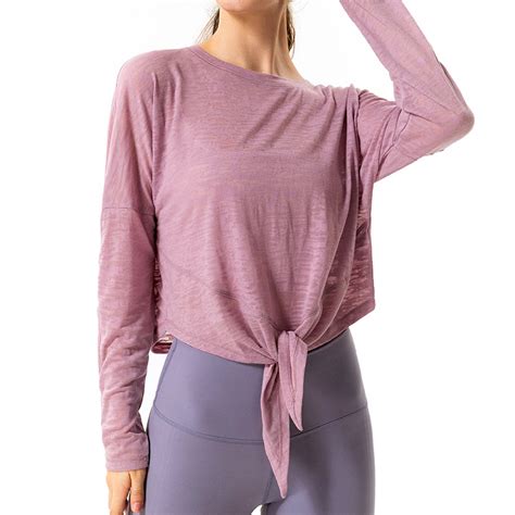 loose long sleeve yoga top