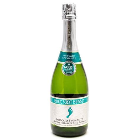 Barefoot Bubbly Moscato Spumante Sparkling Champagne 750ml Beer