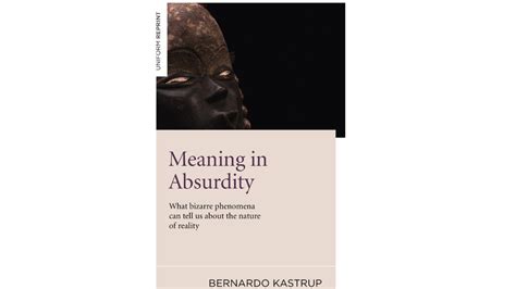Rr Book Club 12 Bernardo Kastrups Meaning In Absurdity Youtube