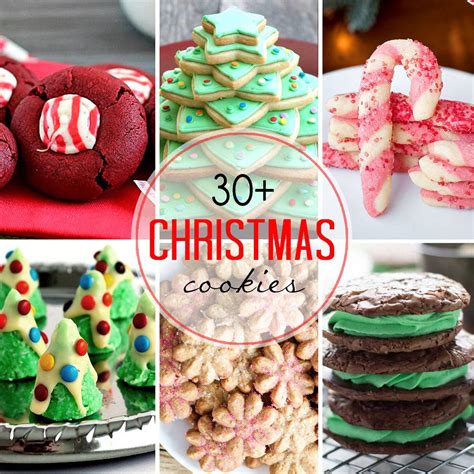 30 Easy Christmas Cookies - LemonsforLulu.com