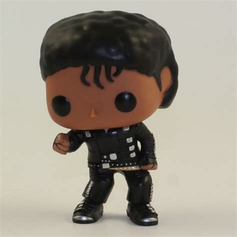 Funko Pop Rock Michael Jackson Bad Vinyl Figure Loose Figure