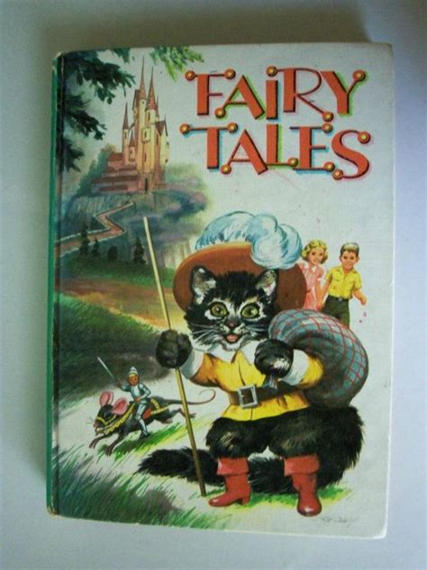 Vintage Whitmans Childrens Book Fairy Tales 1950 Old Childrens