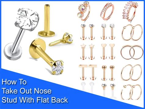 How To Take Out Nose Stud With Flat Back 3 Easy Steps Asking Center