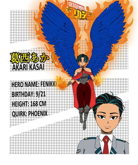 Mha Oc Phoenix Superhero Design Hero Academia Characters Kasai