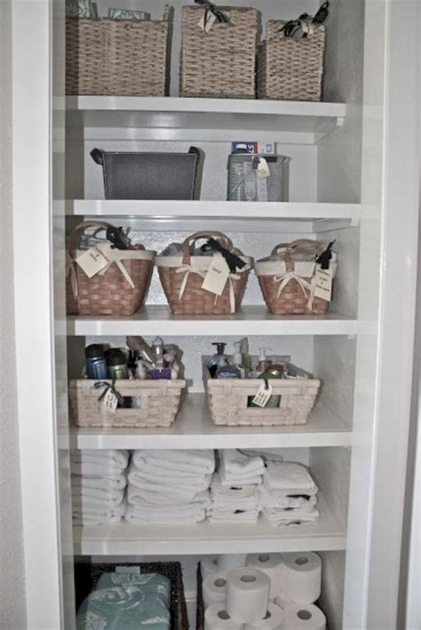 15 linen closet organization ideas that will declutter your life. Unusual DIY Kitchen Open Shelving Ideas | Bathroom closet ...