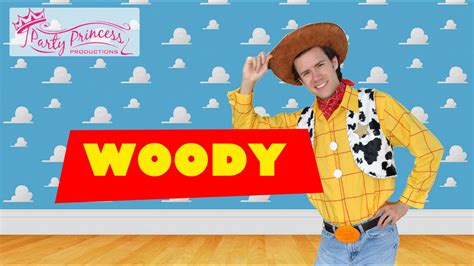 Woody Toy Story Singing You Got A Friend In Me Birthday Party