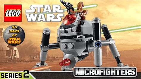 Lego Star Wars Microfighters Homing Spider Droid 75077 Review Life