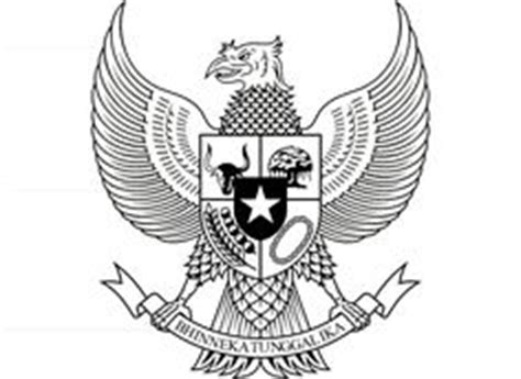 Negeri sabah dan sarawak dilambangkan dengan jata negeri. Logo Lambang Garuda Hitam Putih (BW) | Lambang negara ...