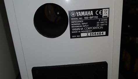 yamaha ns bp100 owner's manual