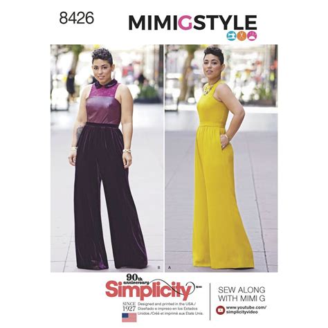 This Mimi G Style Jumpsuit Is Available For Both Misses And Plus Sizes