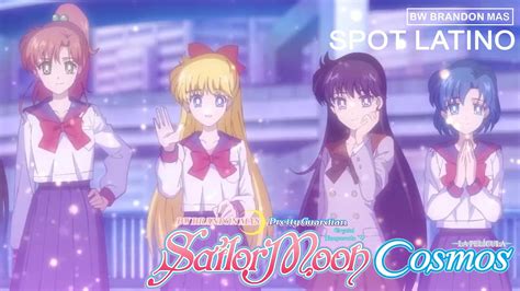 Pretty Guardian Sailor Moon Cosmos Spot Latino Por Ellas Jap N Parte Y Parte Bw Brandon