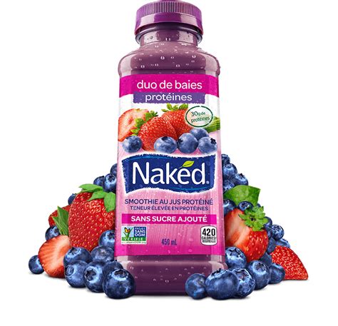 Double Berry Protein Nakedjuice Ca