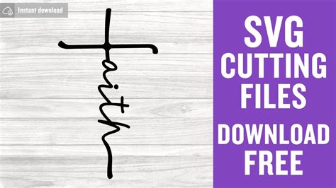 Download thousands of free icons of interface in svg, psd, png, eps format or as icon font. Faith Cross Svg Free Cut Files for Cricut Instant Download ...