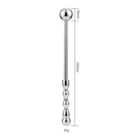 Bdsm Stainless Steel Anal Plug Anal Expansion Wand 30mm Ball Au