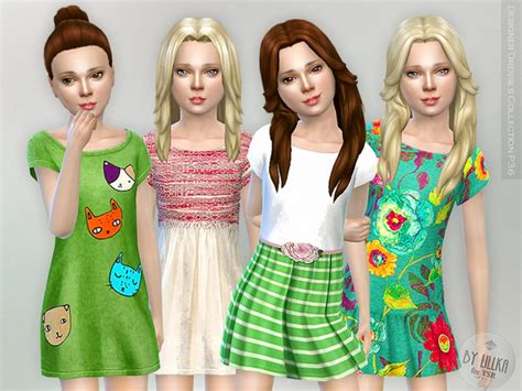 Designer Dresses Collection P36 By Lillka At Tsr Sims 4 Updates