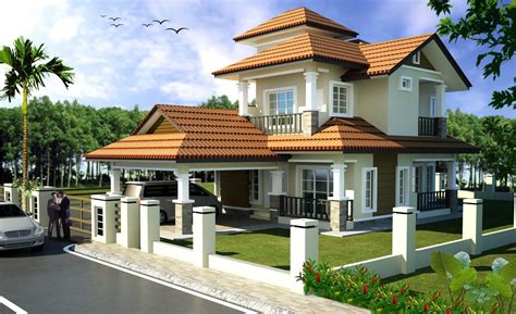 Sbs indahjaya development sdn bhd: Banglo copy | Brick house designs, House front design ...