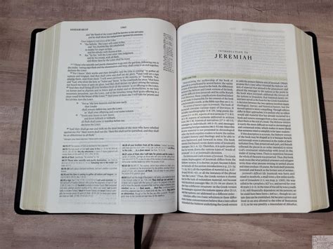 Crossways Esv Study Bible In Deep Brown Buffalo Leather 10 Bible